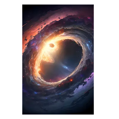 Фото на холсте квазар, размера 60x90