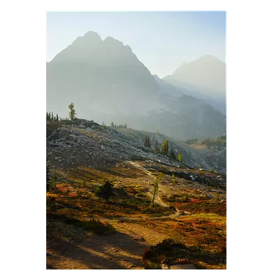 Фото на холсте горная тропа, размера 50x70