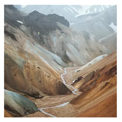 Фото на холсте каньон, размера 40x40