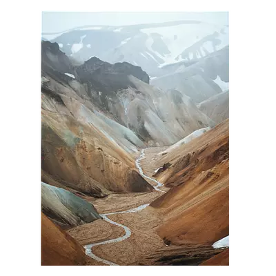 Фото на холсте каньон, размера 60x80