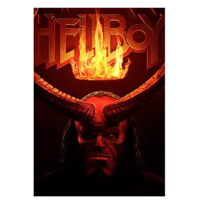 Фото на холсте hellboy, размера 50x70