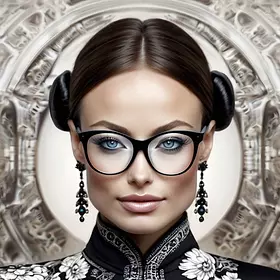 «Мрачная элегантность: портрет