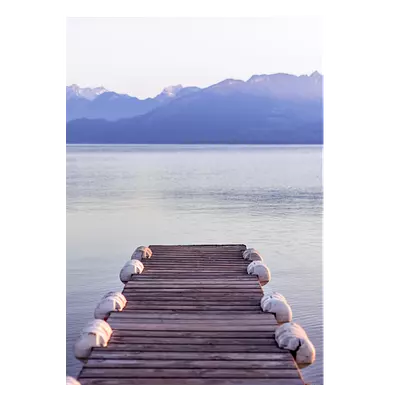 Фото на холсте пристань, размера 50x70