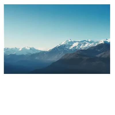 Фото на холсте горы, размера 120x80