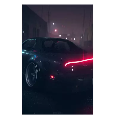 Фото на холсте mazda rx-7, размера 40x60