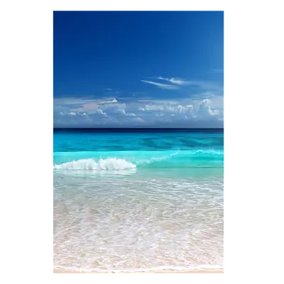 Фото на холсте солнечный пляж, размера 60x90