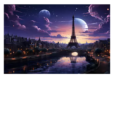 Фото на холсте фантастический лондон, размера 120x80
