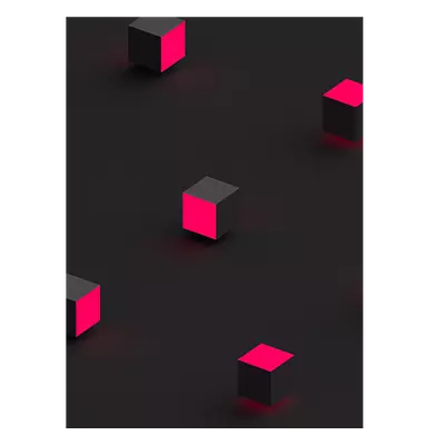 Фото на холсте абстракция квадраты, размера 30x40