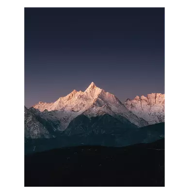 Фото на холсте горный массив, размера 40x50