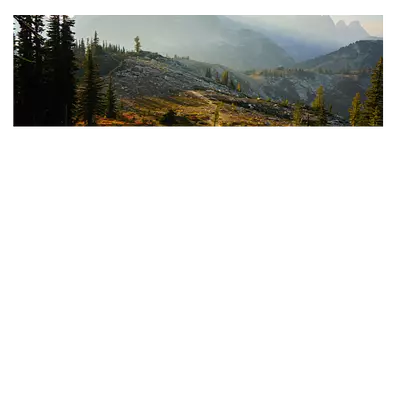 Фото на холсте горная тропа, размера 90x30