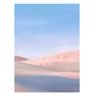 Фото на холсте белые поля, размера 60x80