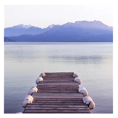 Фото на холсте пристань, размера 50x50