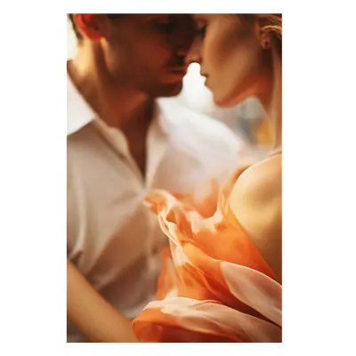 Фото на холсте пара, размера 80x120