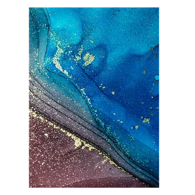 Фото на холсте абстракция волны, размера 30x40