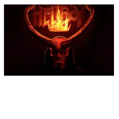 Фото на холсте hellboy, размера 75x50