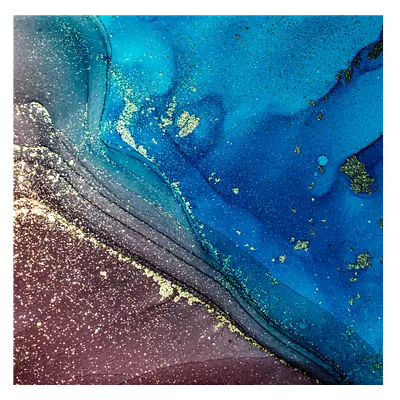 Фото на холсте абстракция волны, размера 60x60