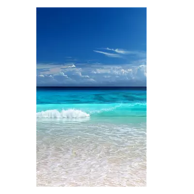 Фото на холсте солнечный пляж, размера 20x30
