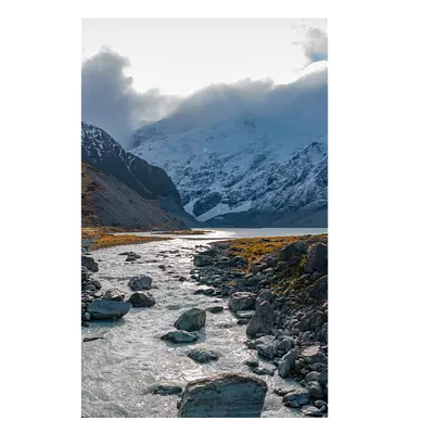 Фото на холсте горная река, размера 20x30