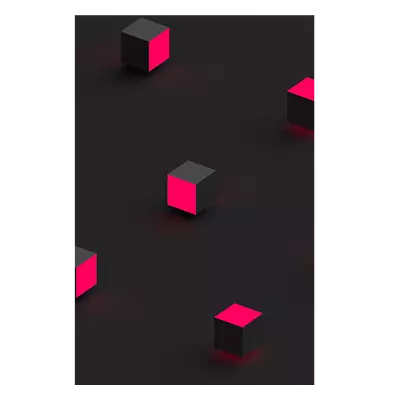 Фото на холсте абстракция квадраты, размера 50x75