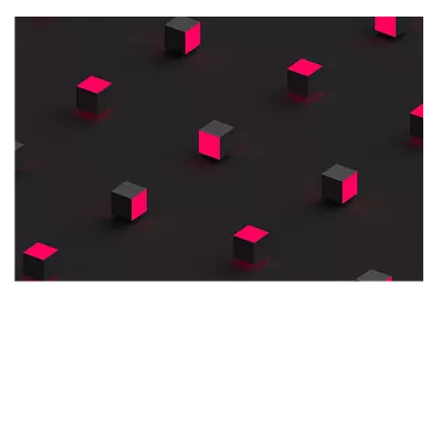 Фото на холсте абстракция квадраты, размера 75x50