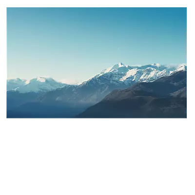 Фото на холсте. горы. размер 30 x 20 см.