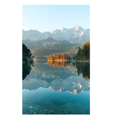 Фото на холсте озеро с горами, размера 20x30