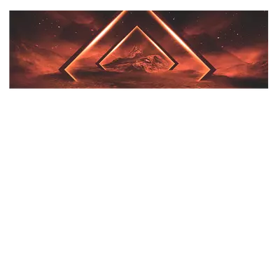 Фото на холсте геометрическая абстракция, размера 90x30