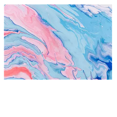 Фото на холсте акварельная абстракция, размера 70x50