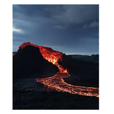 Фото на холсте лава, размера 50x60