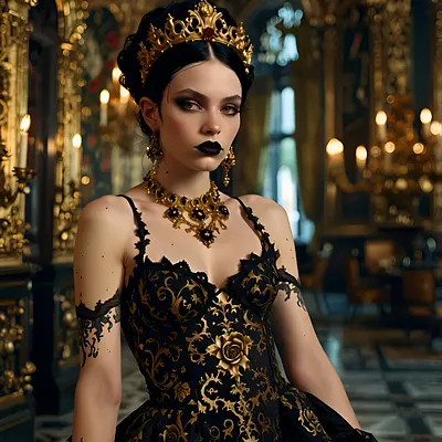 «Goth elf in Dolce & Gabbana»