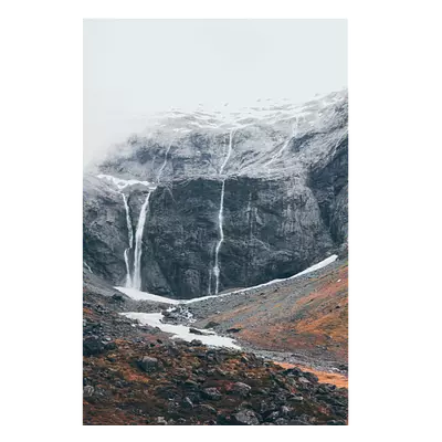 Фото на холсте горный ручей, размера 60x90