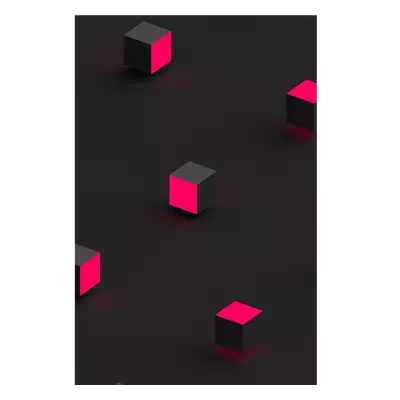 Фото на холсте абстракция квадраты, размера 80x120