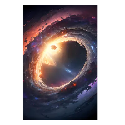 Фото на холсте квазар, размера 40x60