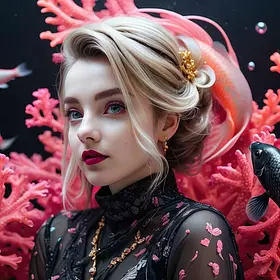 «Кои в сиянии: шедевр фото»