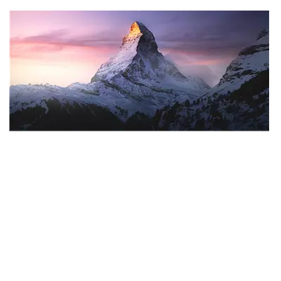 Фото на холсте горный пик, размера 60x30