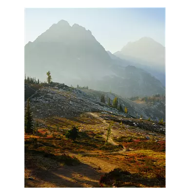 Фото на холсте горная тропа, размера 40x50