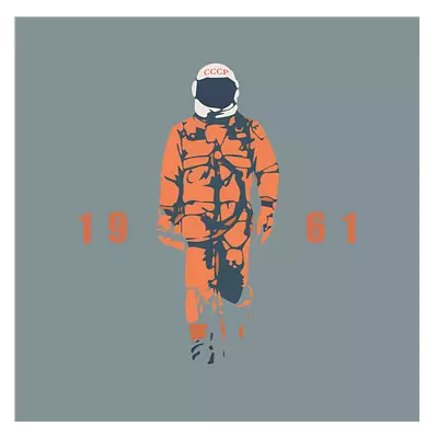 Фото на холсте гагарин, размера 50x50