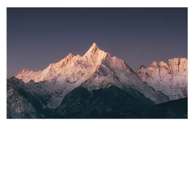 Фото на холсте горный массив 30х20 см