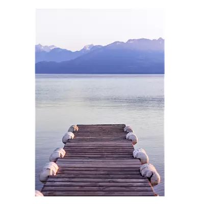 Фото на холсте пристань, размера 70x100