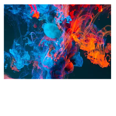 Фото на холсте краски, размера 70x50