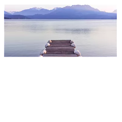 Фото на холсте пристань, размера 60x30