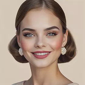 1950s retro portrait