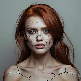 «Сюрреалистичный портрет с рыжи