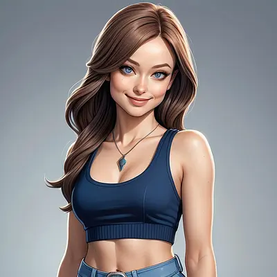 Manga-style character art