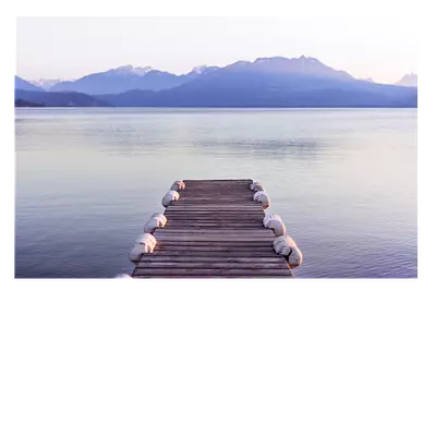 Фото на холсте пристань, размера 90x60