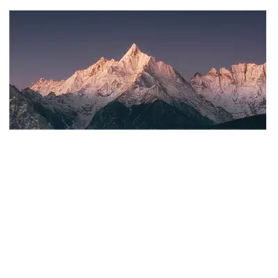 Фото на холсте горный массив, размера 60x30