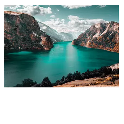 Фото на холсте. зеленоватое озеро. размер 40х30. до 220 симв.