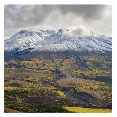 Фото на холсте склон горы, размера 30x30