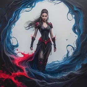 «Магическая битва: воин в вихре