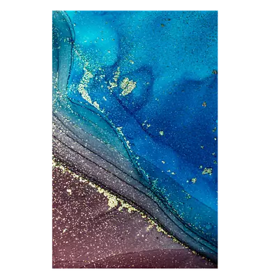 Фото на холсте абстракция волны, размера 40x60